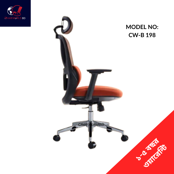 Ergonomic Mesh Fabrics Chair B 198 (2) Ergonomic Mesh Fabrics Chair